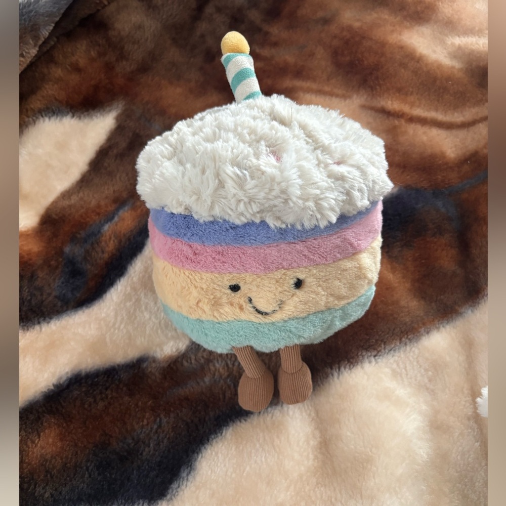 Jellycat birthday cake